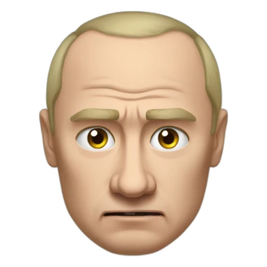 Putin angry sticker