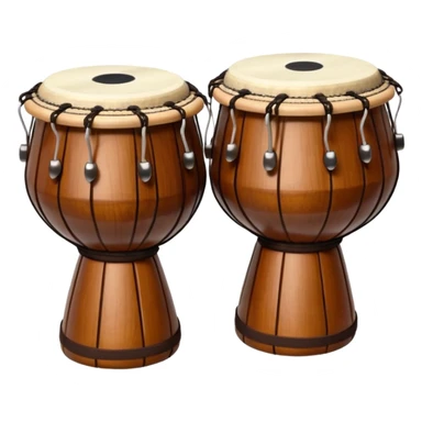 Small Tabla pair sticker