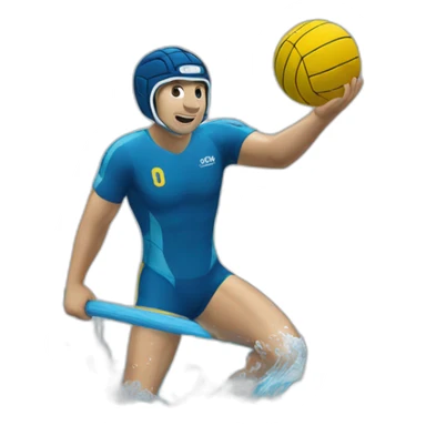 Water-polo sticker