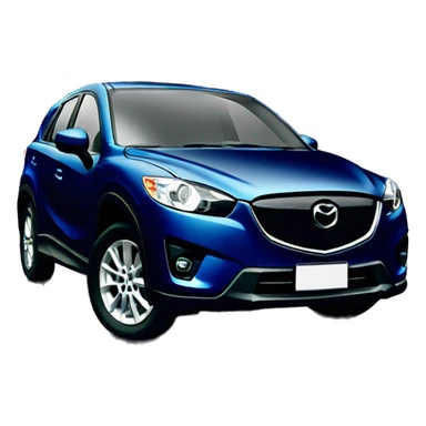2014 mazda cx5 dark blue sticker