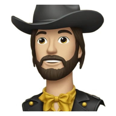 Orville peck sticker