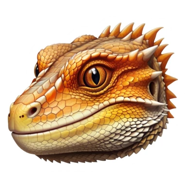 Bearded dragon gace  sticker