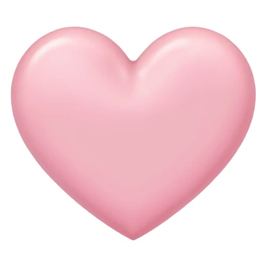 Pink pastel heart sticker