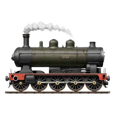 GWR 1400 Class Tank engine  sticker