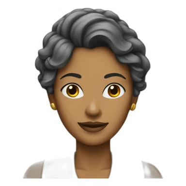 woman over enterprise sticker