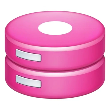 pink database sticker