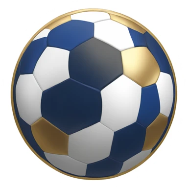 France football golden ball sticker