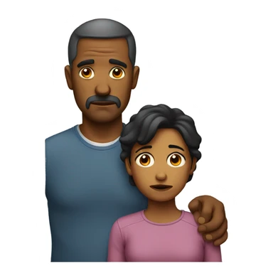 sad parents sticker
