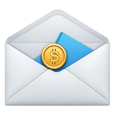 salary envelope sticker