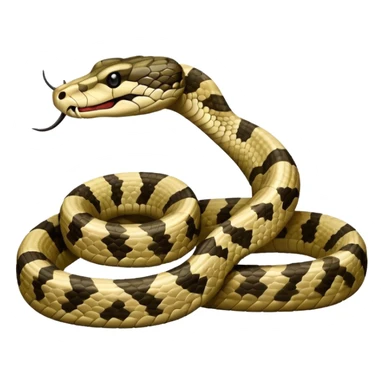 Rattlesnake sticker