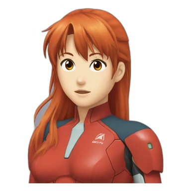 Asuka langley soryu sticker