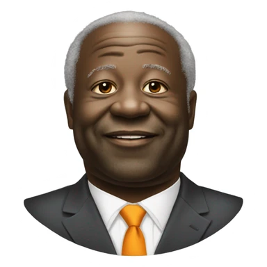 Laurent Gbagbo dansent sticker