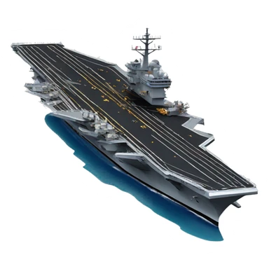 Navy aircraft carrier sticker