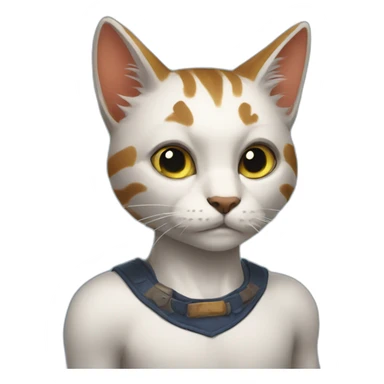 Kucing main game sticker