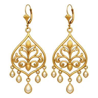 Earring of jimmiki sticker