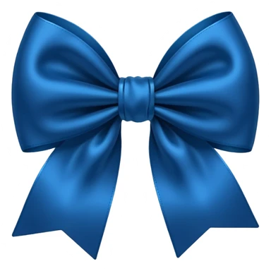 Laço azul escuro sticker