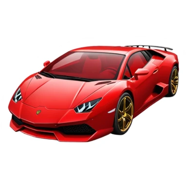 lamborgini emoji text sticker