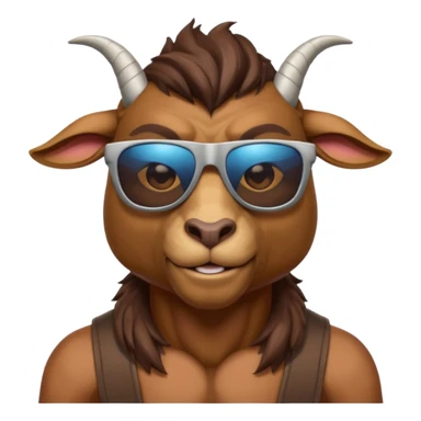 Sigma Goat Man sticker