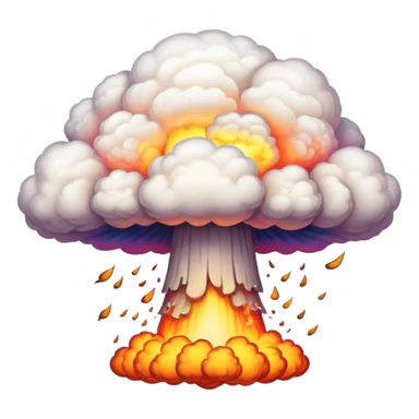 nuclear explosion sticker