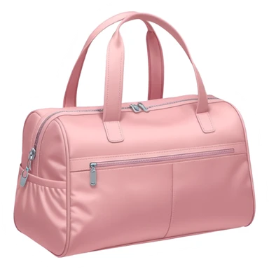 Pastel pink gym bag sticker