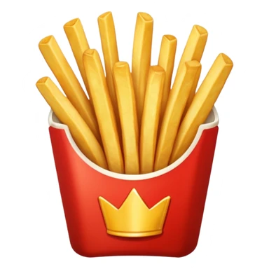 patatine fritte porzione sticker