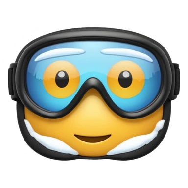 Snow goggles sticker