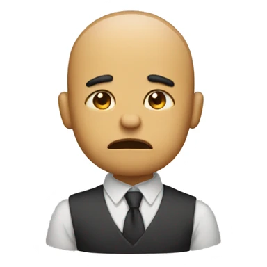 No emotion , silent sticker