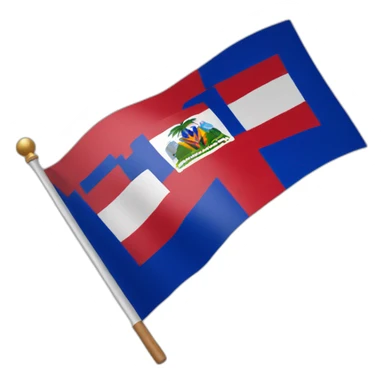 Haiti flag sticker