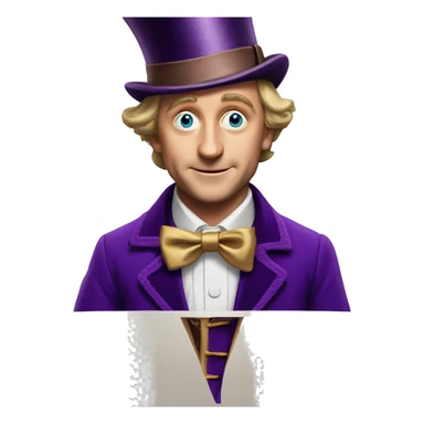 willy wonka sticker
