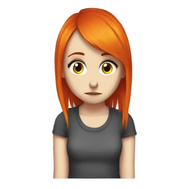 Sad Hayley Williams sticker