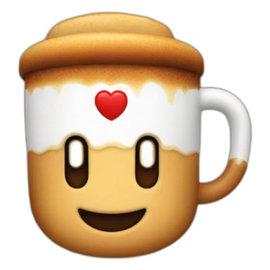 Mario boit un café sticker