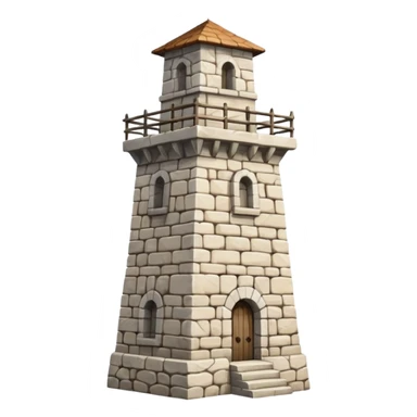 white watchtower sticker