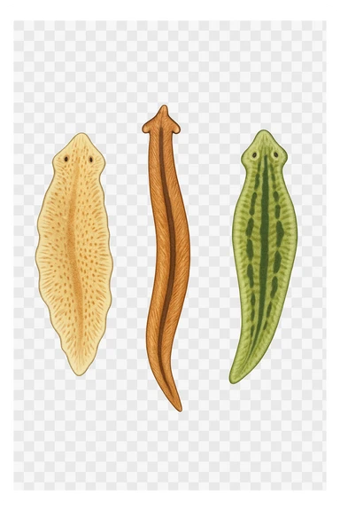 platelminti senza sfondo sticker