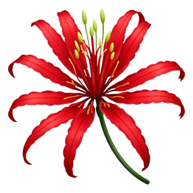 Red spider lily from tokyo ghoul  sticker