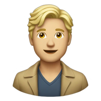 Will sharpe blonde sticker