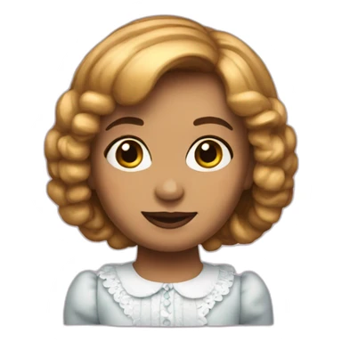 La muñeca Annabelle  sticker