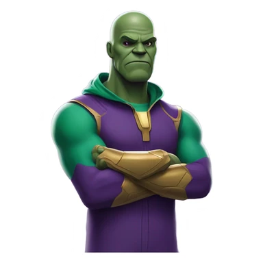 Thanos from squid game sticker