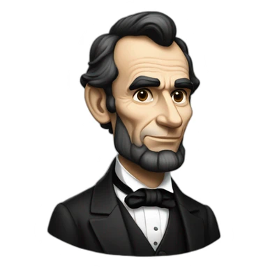 Lincoln lourd sticker