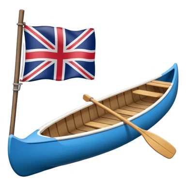 New England flag with a red backgournd white canot sticker