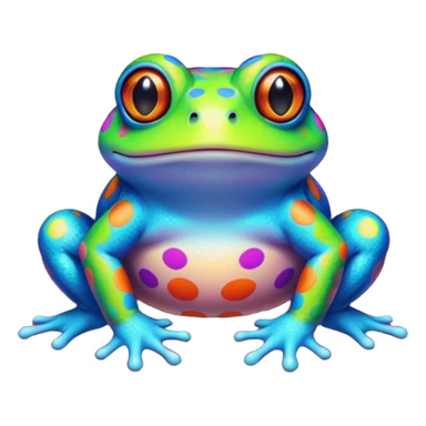 psychedelic toad sticker