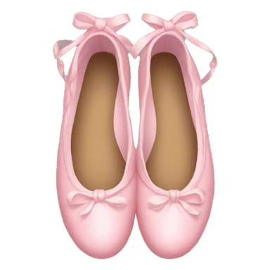 Ballerina pink shoes sticker