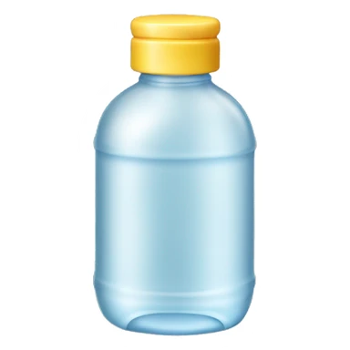 A bottle of baby oil sticker