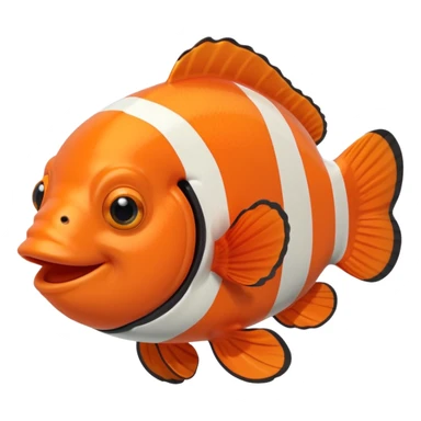 Nemo clownfish sticker