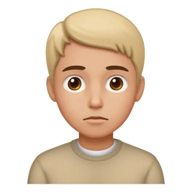 pensive emoji sticker