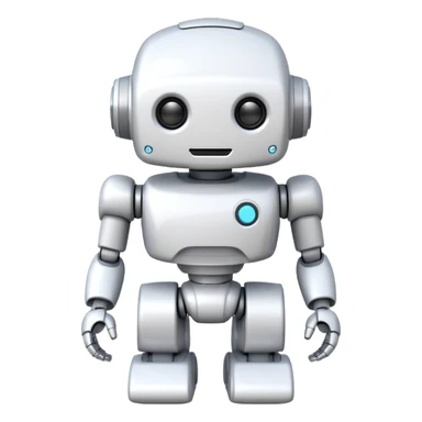 robot old cartoon simple toy white innocent sticker