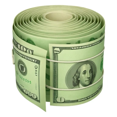 Money that is like a tube sticker