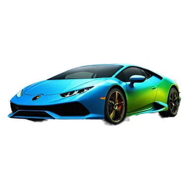 Huracan evo plus jamaica sticker