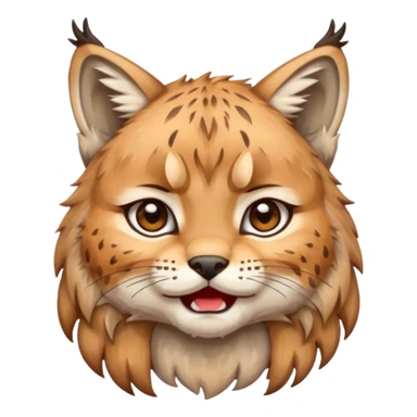 Chibi Sticker lynx tears sticker