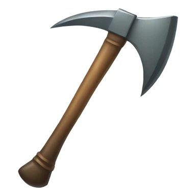 bronze pickaxe sticker