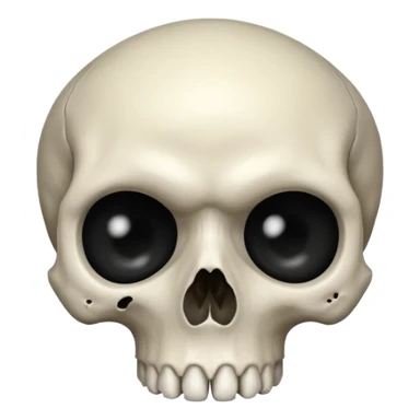 Skull emoji sticker